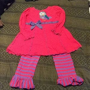 Girl's 2pcs Pants Set